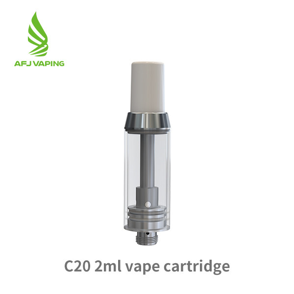 Easy To Carry Empty CBD Vape Cartridge​ With 1.4Ω AFJ Ceramic Heating Coil
